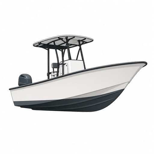 Example custom boat icon generated from boat reference photos